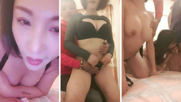 36E性感大胸美女和妈妈一起约了2男家中群交啪啪,妈妈被2男前后双插干的受不了