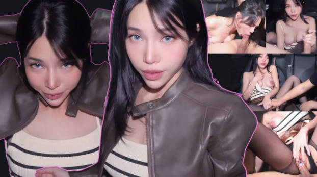 越南骚浪反差妹「Miuzxc」打车回家发现钱包掉了，只好答应司机肉偿，混蛋司机在车上无套操了喔两次才肯放我走